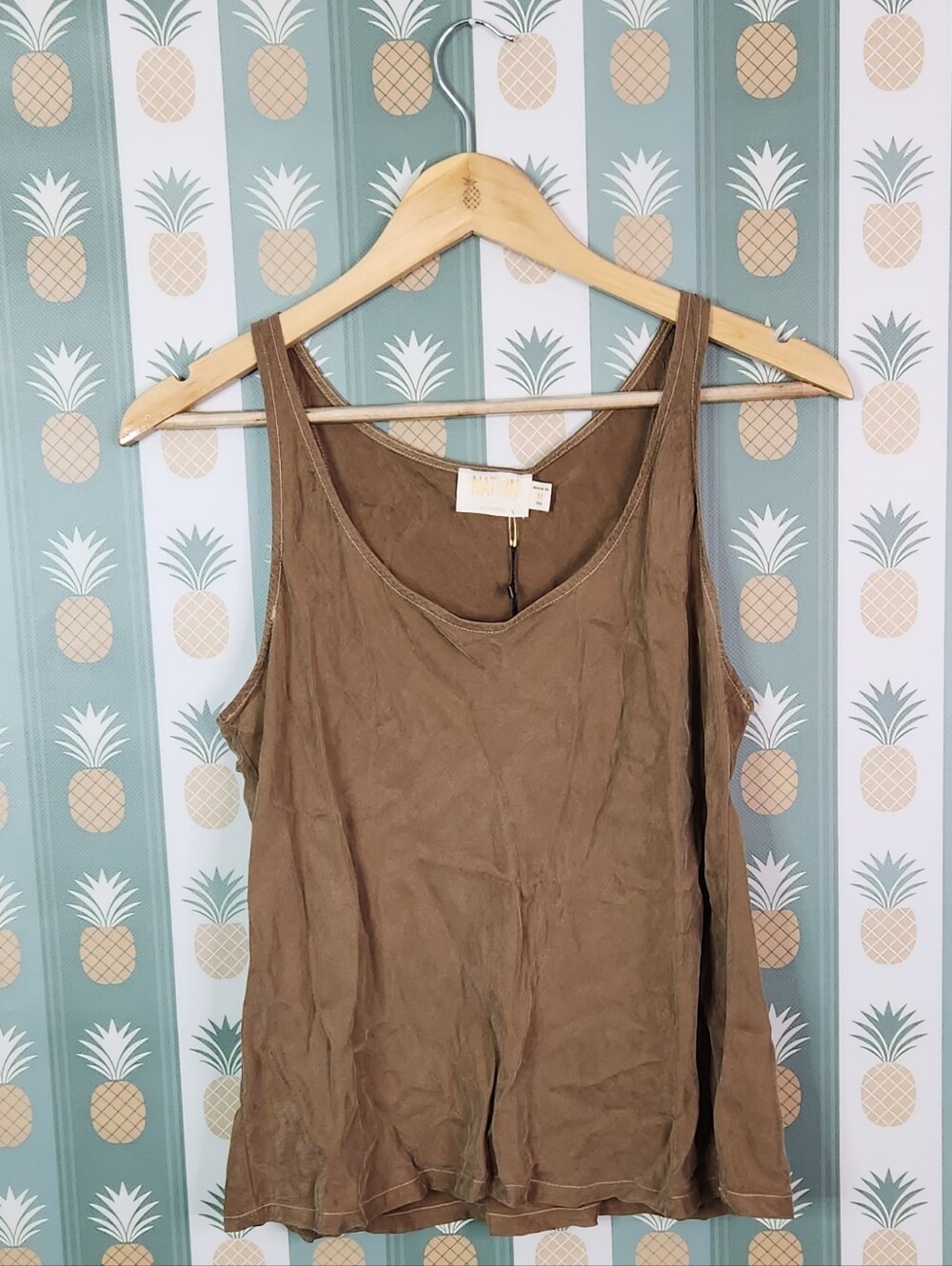 Nation Ltd Cupro Tank Top